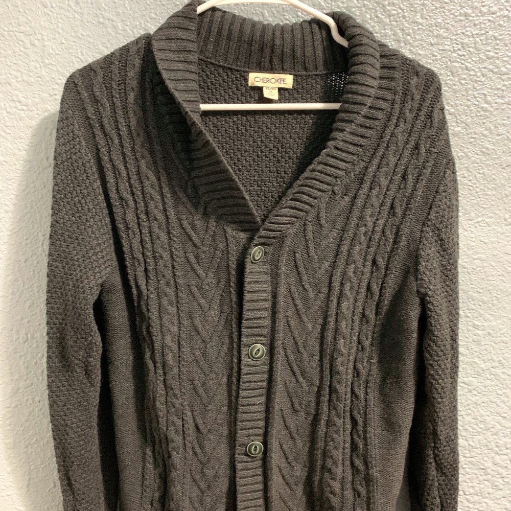 Button Up Sweater